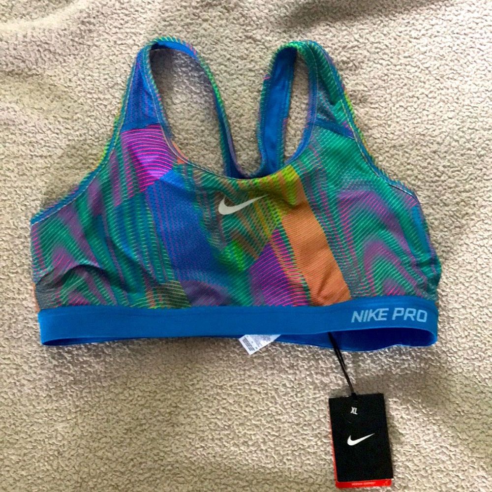 NWT Nike pro sports bra XL